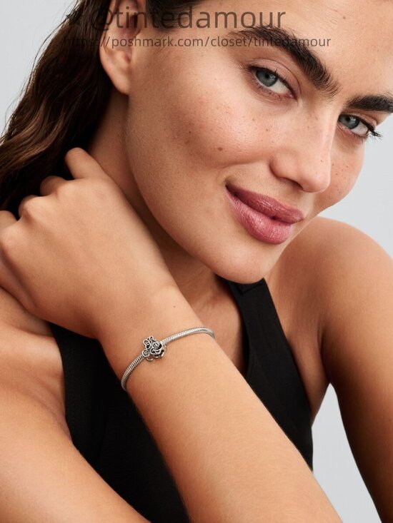 Pandora Disney Minnie Mouse Openwork Charm|Pendant - Picture 6 of 6